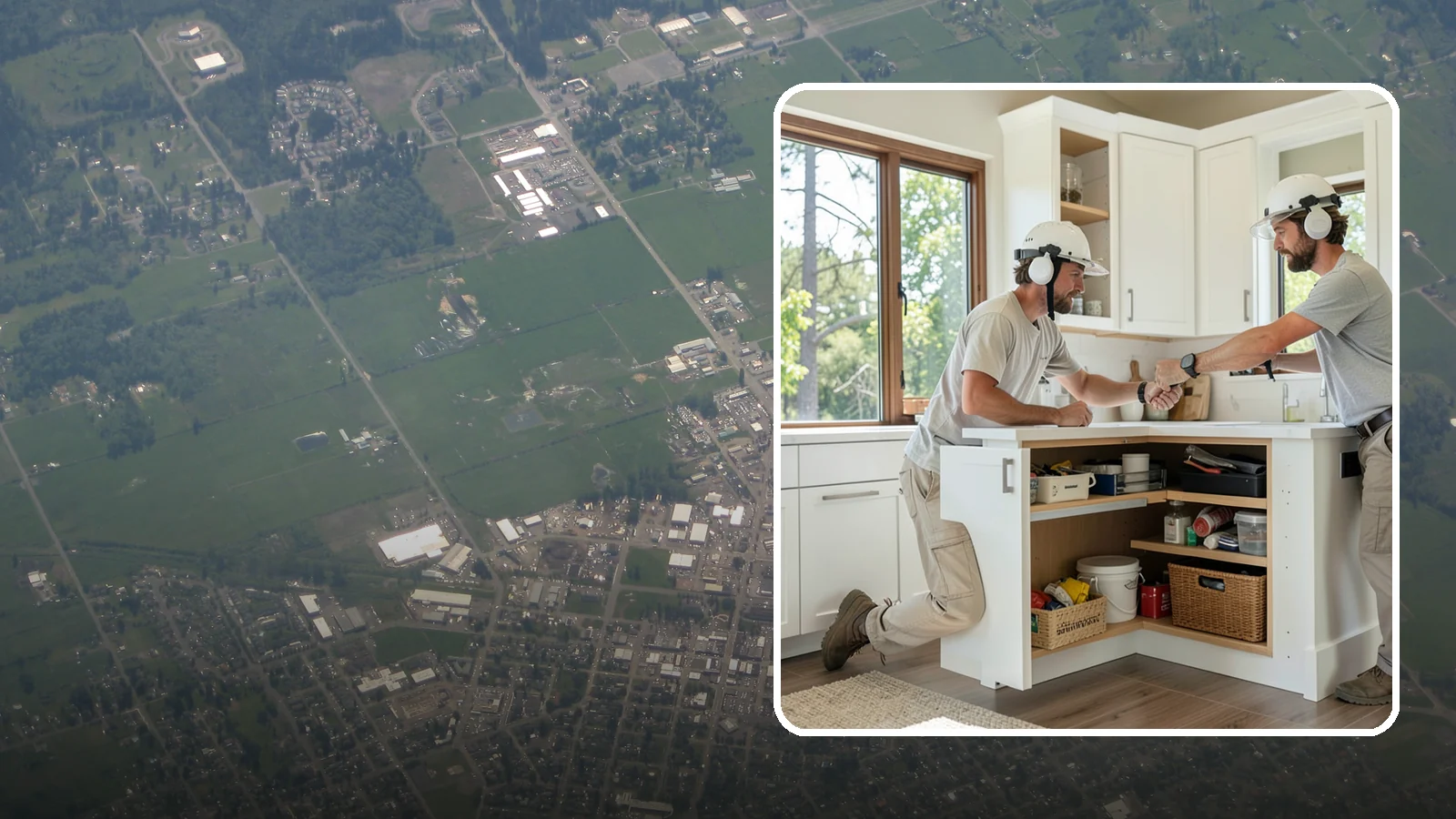 Pull-Out Shelf Installation in Enumclaw, King County, WA - Adding roll-out shelves inside existing base cabinets so you can reach items in the back without bending and digging.