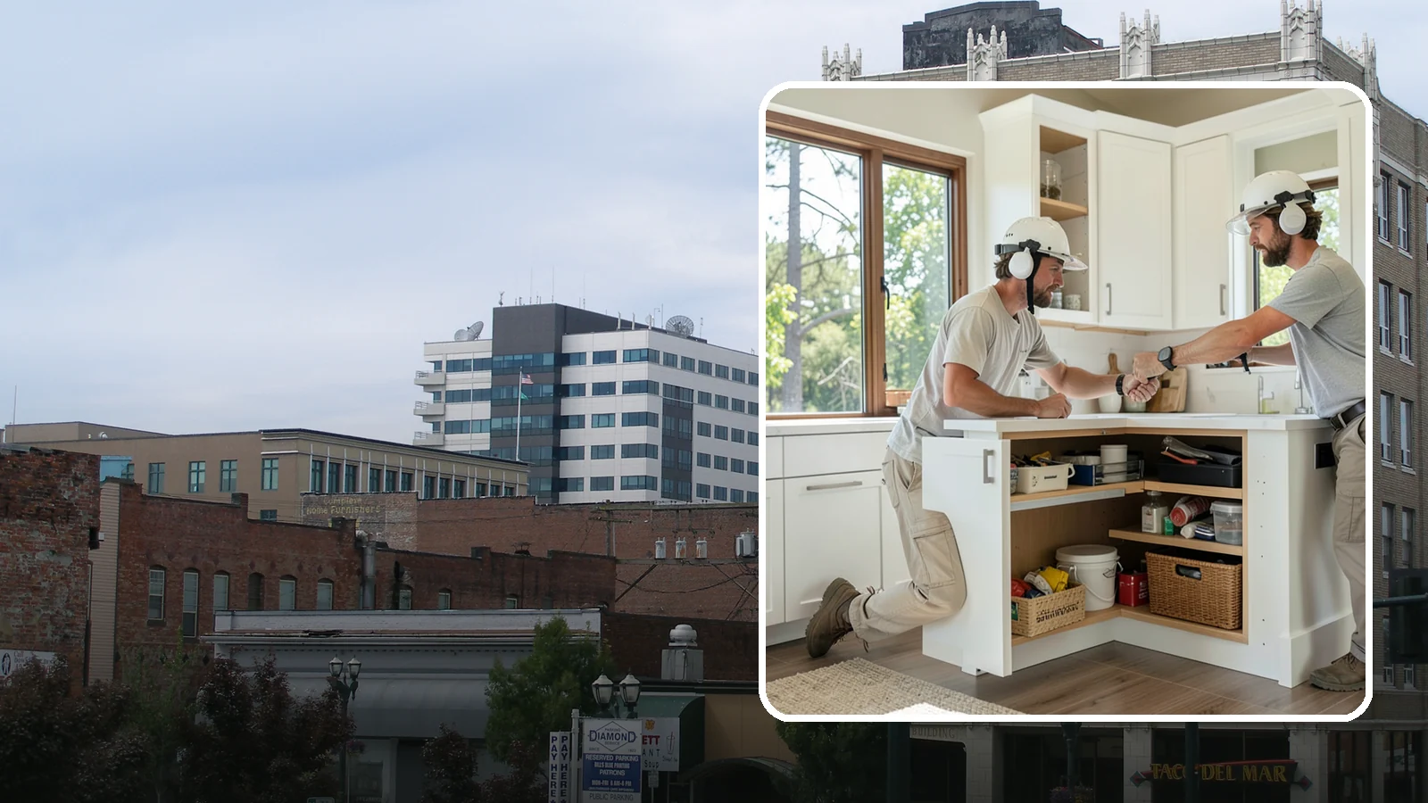 Pull-Out Shelf Installation in Everett, Snohomish County, WA - Adding roll-out shelves inside existing base cabinets so you can reach items in the back without bending and digging.