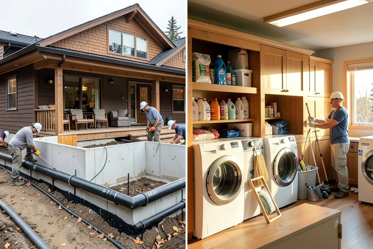 Pull-Out Shelf Installation in Gig Harbor, Pierce County, WA - Measure cabinet interiors and openings