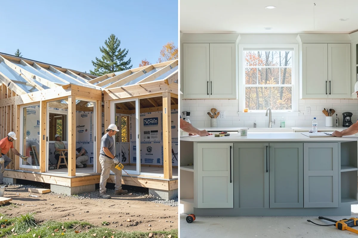 Pull-Out Shelf Installation in Hamilton, Skagit County, WA - Measure cabinet interiors and openings