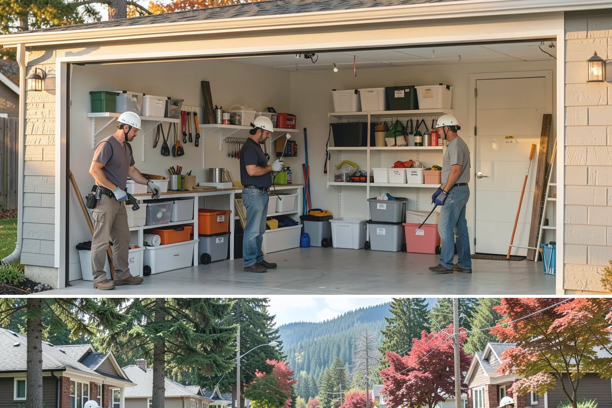 Pull-Out Shelf Installation in Hunts Point, King County, WA - Interior storage upgrades can be installed in any season with no weather dependency.