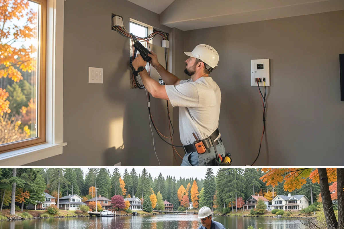 Pull-Out Shelf Installation in La Conner, Skagit County, WA - Interior storage upgrades can be installed in any season with no weather dependency.