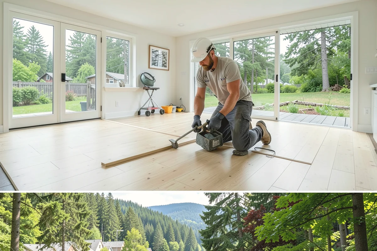 Pull-Out Shelf Installation in Lake Forest Park, King County, WA - Interior storage upgrades can be installed in any season with no weather dependency.