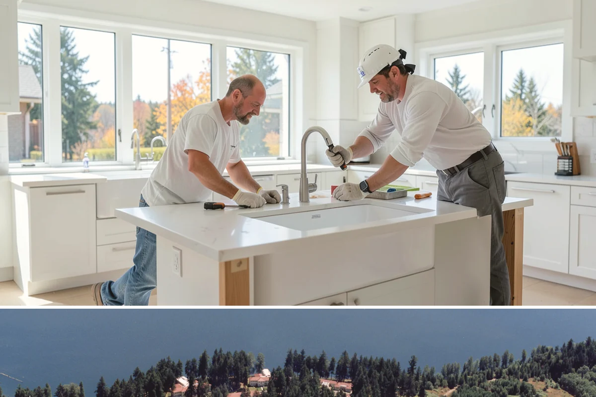 Pull-Out Shelf Installation in Lakewood, Pierce County, WA - Interior storage upgrades can be installed in any season with no weather dependency.