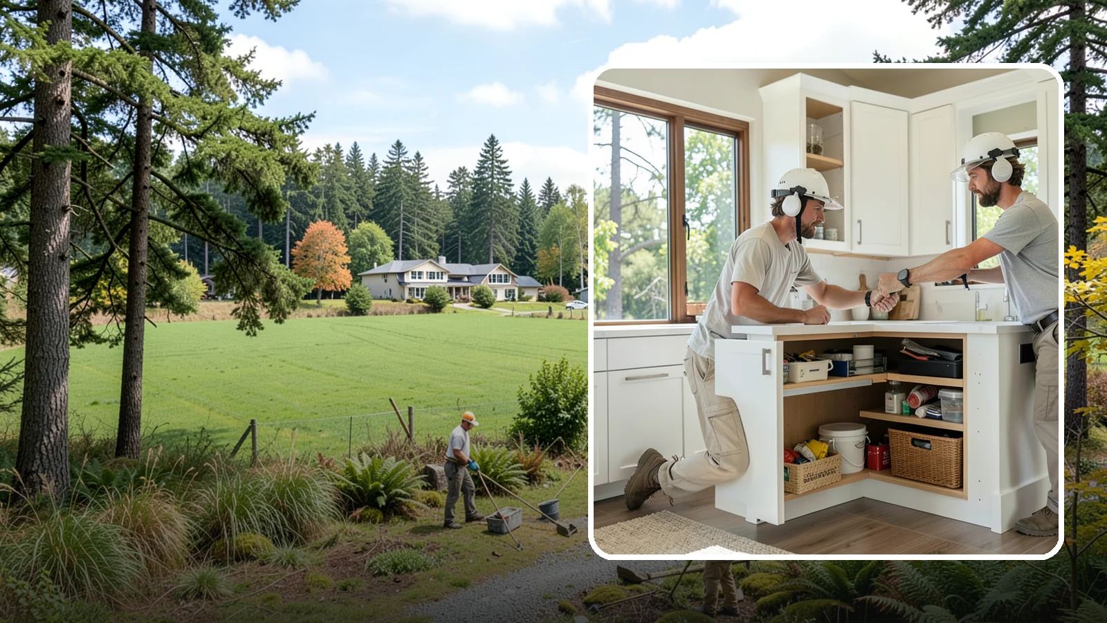 Pull-Out Shelf Installation in Lyman, Skagit County, WA - Adding roll-out shelves inside existing base cabinets so you can reach items in the back without bending and digging.