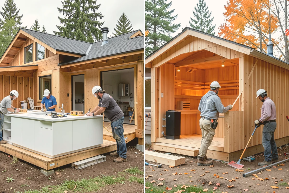Pull-Out Shelf Installation in Lynnwood, Snohomish County, WA - Measure cabinet interiors and openings