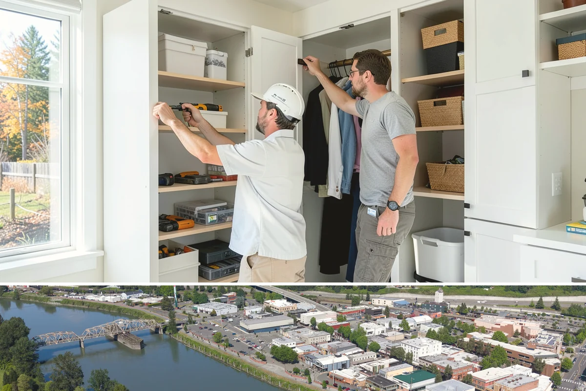 Pull-Out Shelf Installation in Mount Vernon, Skagit County, WA - Interior storage upgrades can be installed in any season with no weather dependency.