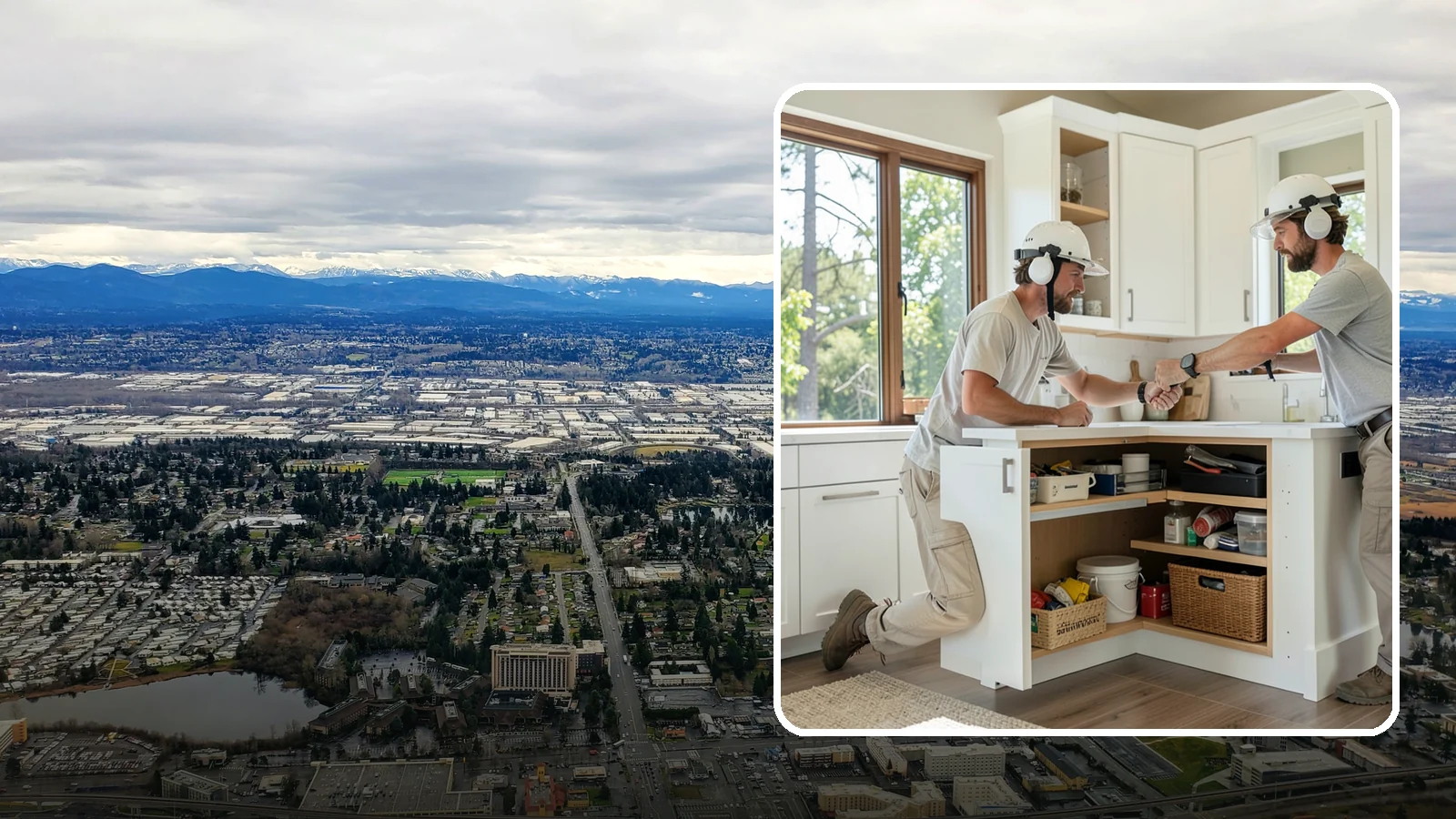 Pull-Out Shelf Installation in SeaTac, King County, WA - Adding roll-out shelves inside existing base cabinets so you can reach items in the back without bending and digging.