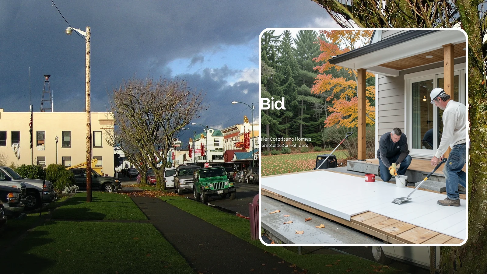 PVC Deck Installation in Arlington, Snohomish County, WA - Fully synthetic PVC decking that offers the ultimate moisture defense for rainy Puget Sound yards.