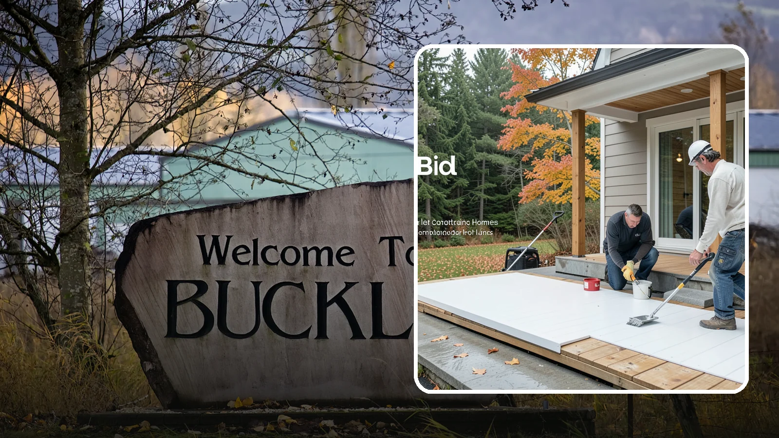 PVC Deck Installation in Buckley, Pierce County, WA - Fully synthetic PVC decking that offers the ultimate moisture defense for rainy Puget Sound yards.