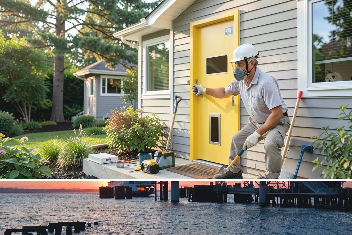 PVC Deck Installation in Edmonds, Snohomish County, WA - PVC installs cleanly in any weather, making it a reliable choice even during our wetter months.