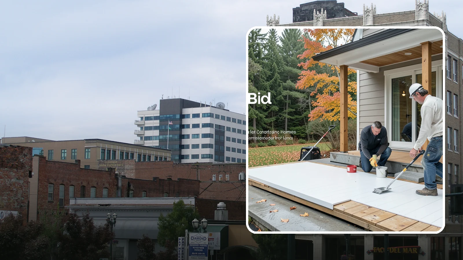 PVC Deck Installation in Everett, Snohomish County, WA - Fully synthetic PVC decking that offers the ultimate moisture defense for rainy Puget Sound yards.