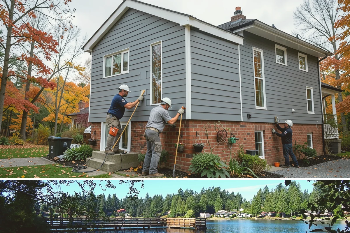 PVC Deck Installation in Federal Way, King County, WA - PVC installs cleanly in any weather, making it a reliable choice even during our wetter months.