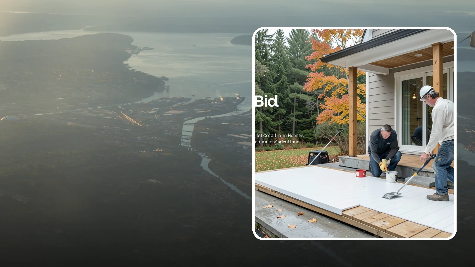 PVC Deck Installation in Fife, Pierce County, WA - Fully synthetic PVC decking that offers the ultimate moisture defense for rainy Puget Sound yards.