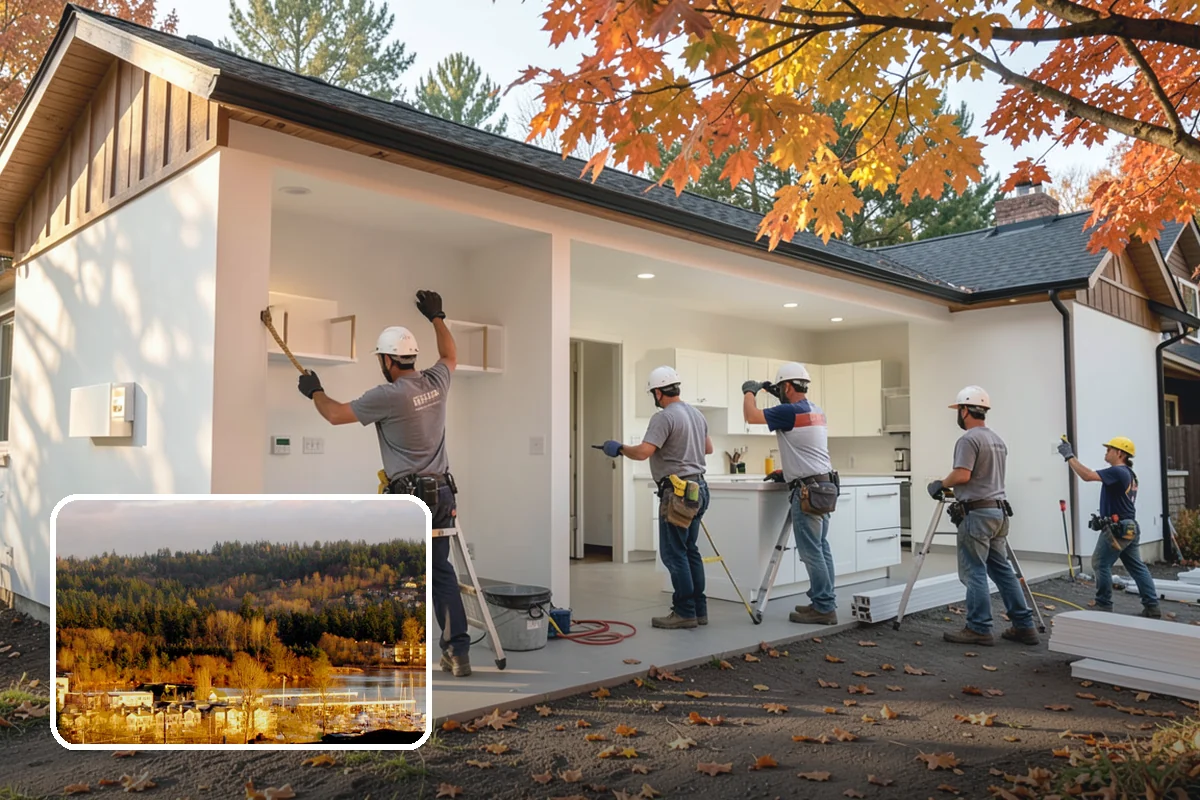PVC Deck Installation in Kenmore, King County, WA - One hundred percent synthetic core is impervious to rot and moisture