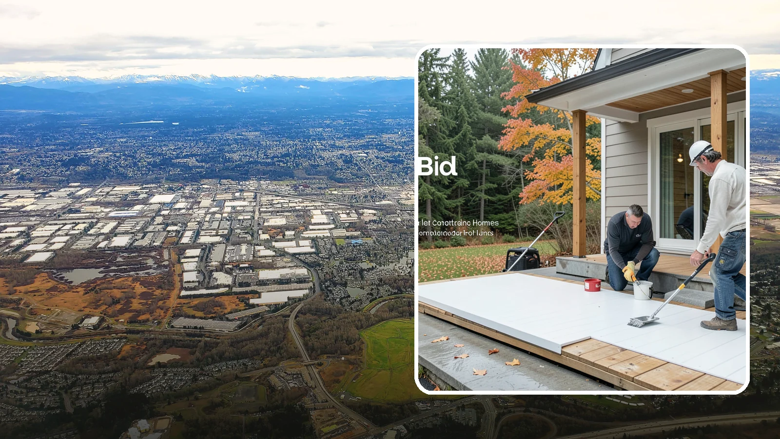 PVC Deck Installation in Kent, King County, WA - Fully synthetic PVC decking that offers the ultimate moisture defense for rainy Puget Sound yards.