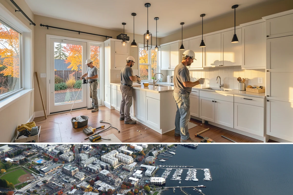 PVC Deck Installation in Kirkland, King County, WA - PVC installs cleanly in any weather, making it a reliable choice even during our wetter months.
