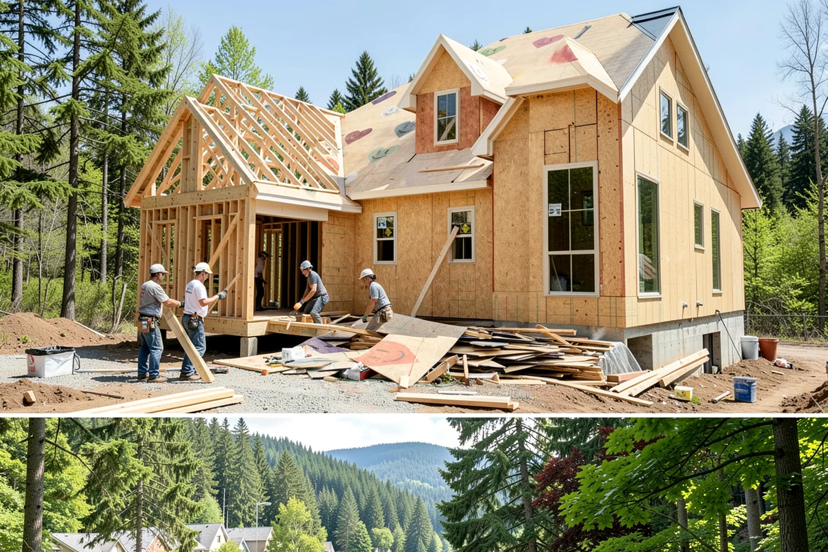 PVC Deck Installation in Lake Forest Park, King County, WA - PVC installs cleanly in any weather, making it a reliable choice even during our wetter months.