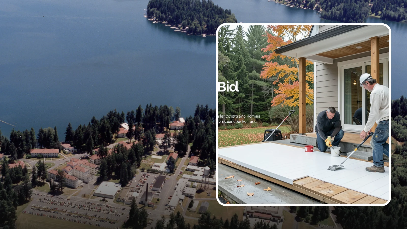 PVC Deck Installation in Lakewood, Pierce County, WA - Fully synthetic PVC decking that offers the ultimate moisture defense for rainy Puget Sound yards.