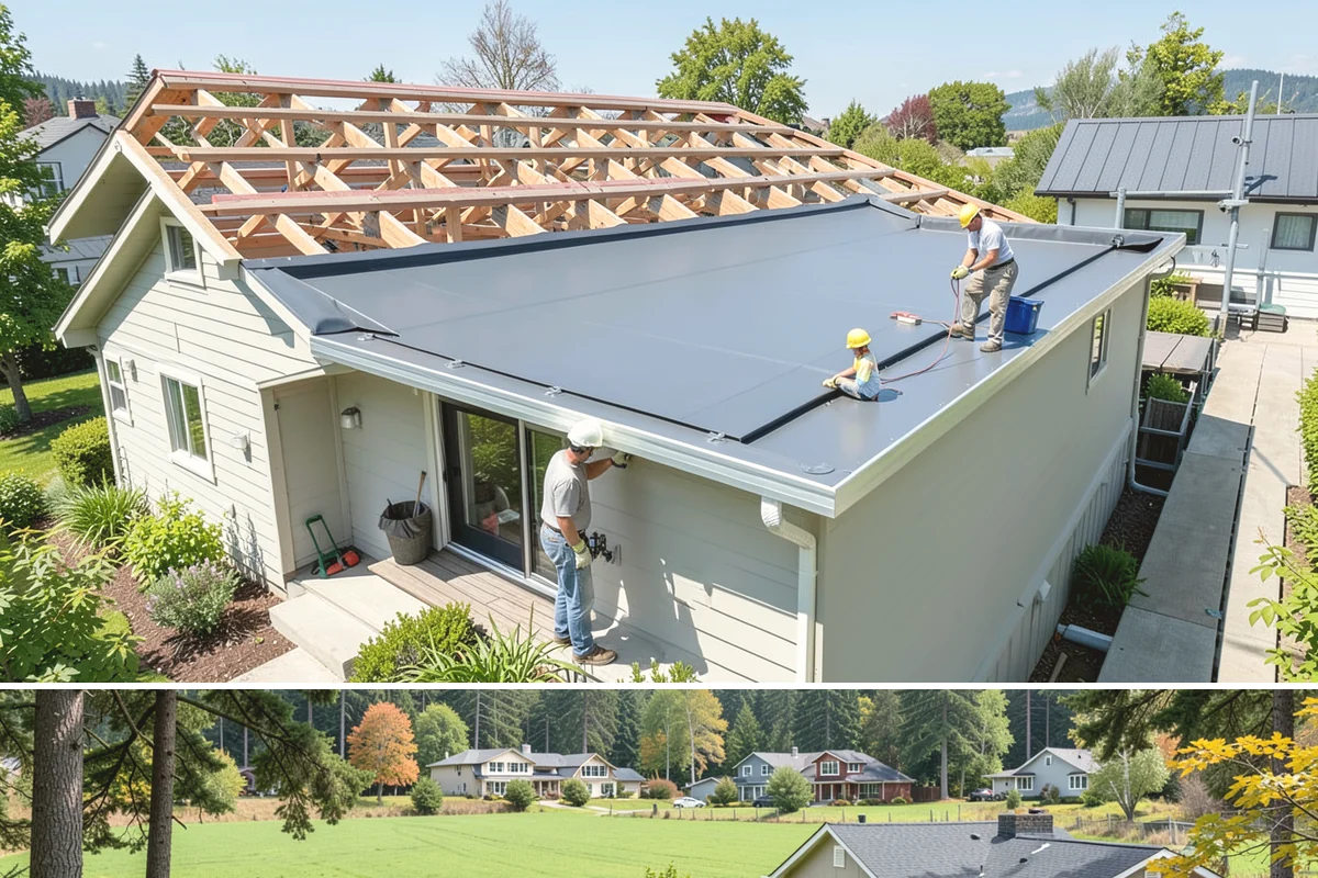 PVC Deck Installation in Lyman, Skagit County, WA - PVC installs cleanly in any weather, making it a reliable choice even during our wetter months.