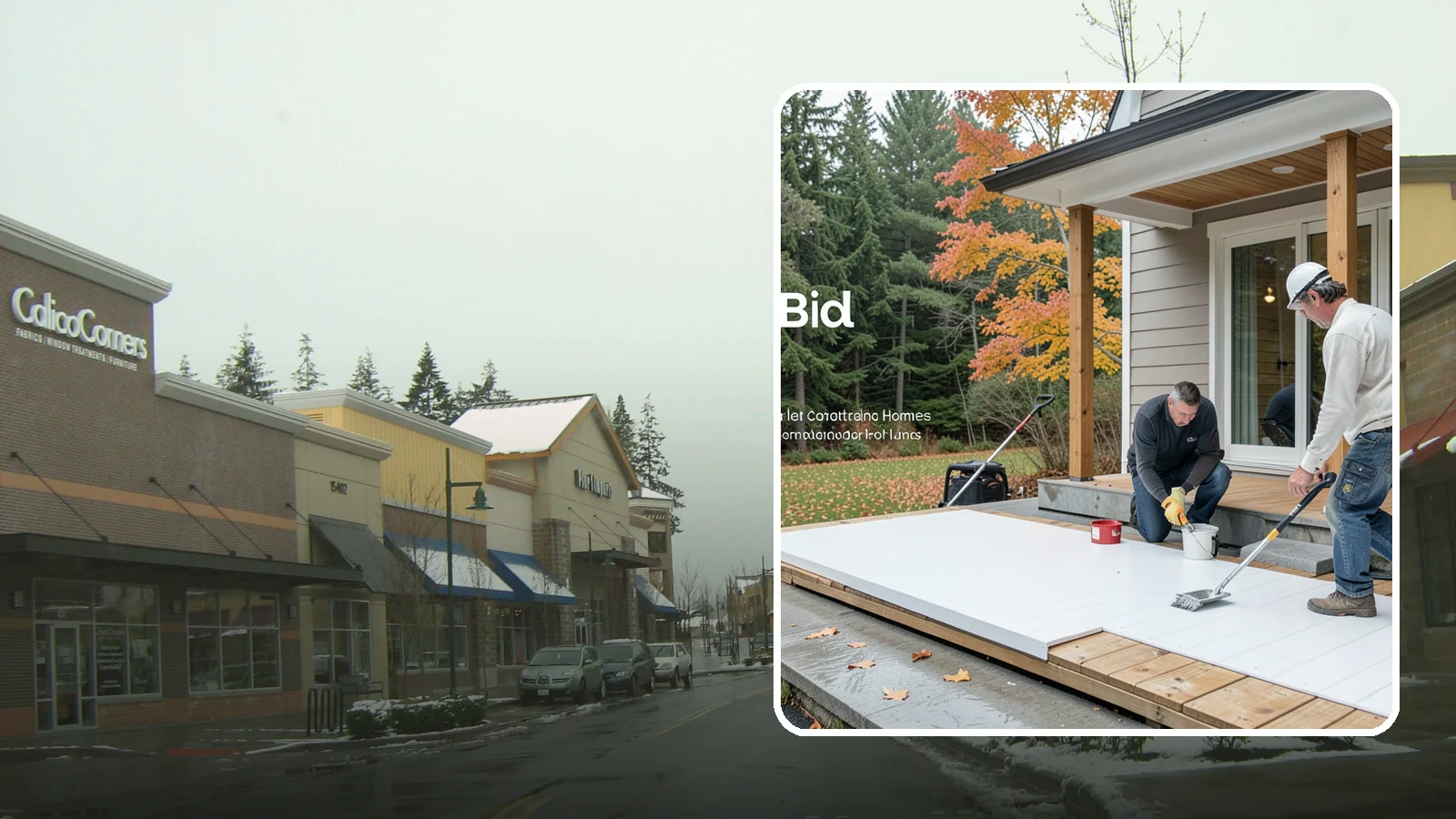 PVC Deck Installation in Mill Creek, Snohomish County, WA - Fully synthetic PVC decking that offers the ultimate moisture defense for rainy Puget Sound yards.