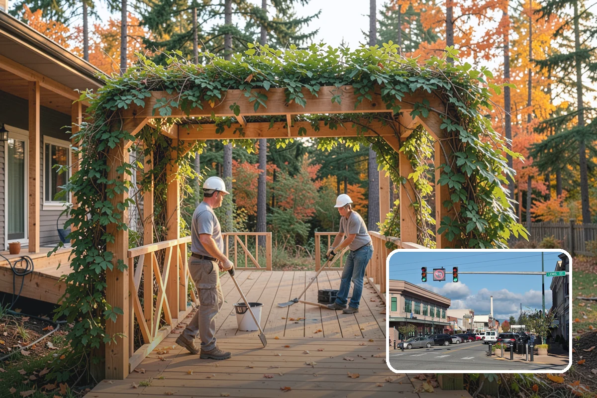 PVC Deck Installation in Monroe, Snohomish County, WA - One hundred percent synthetic core is impervious to rot and moisture