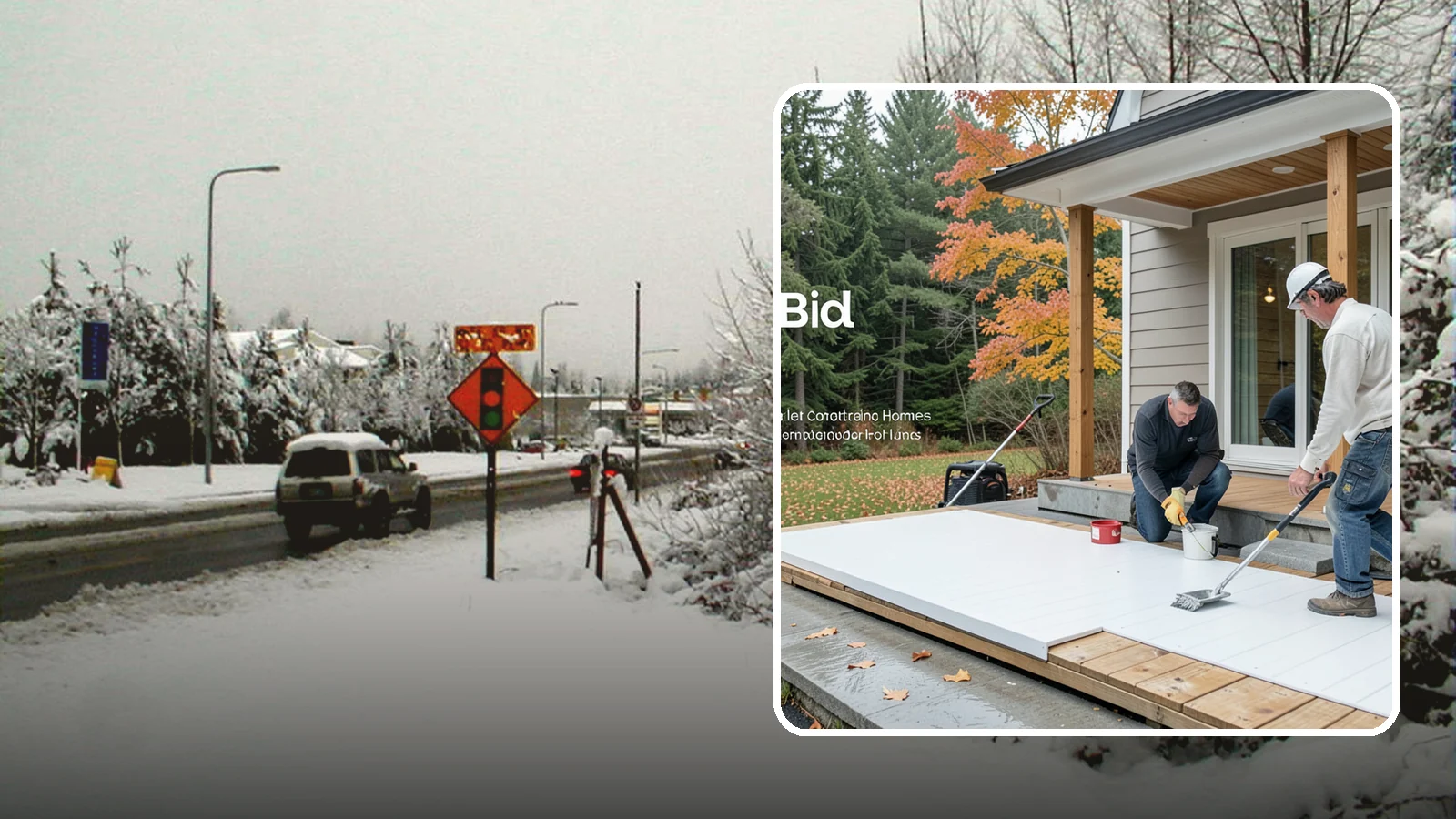 PVC Deck Installation in Newcastle, King County, WA - Fully synthetic PVC decking that offers the ultimate moisture defense for rainy Puget Sound yards.
