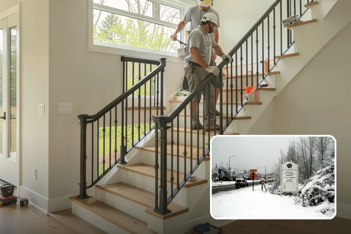 PVC Deck Installation in Newcastle, King County, WA - One hundred percent synthetic core is impervious to rot and moisture