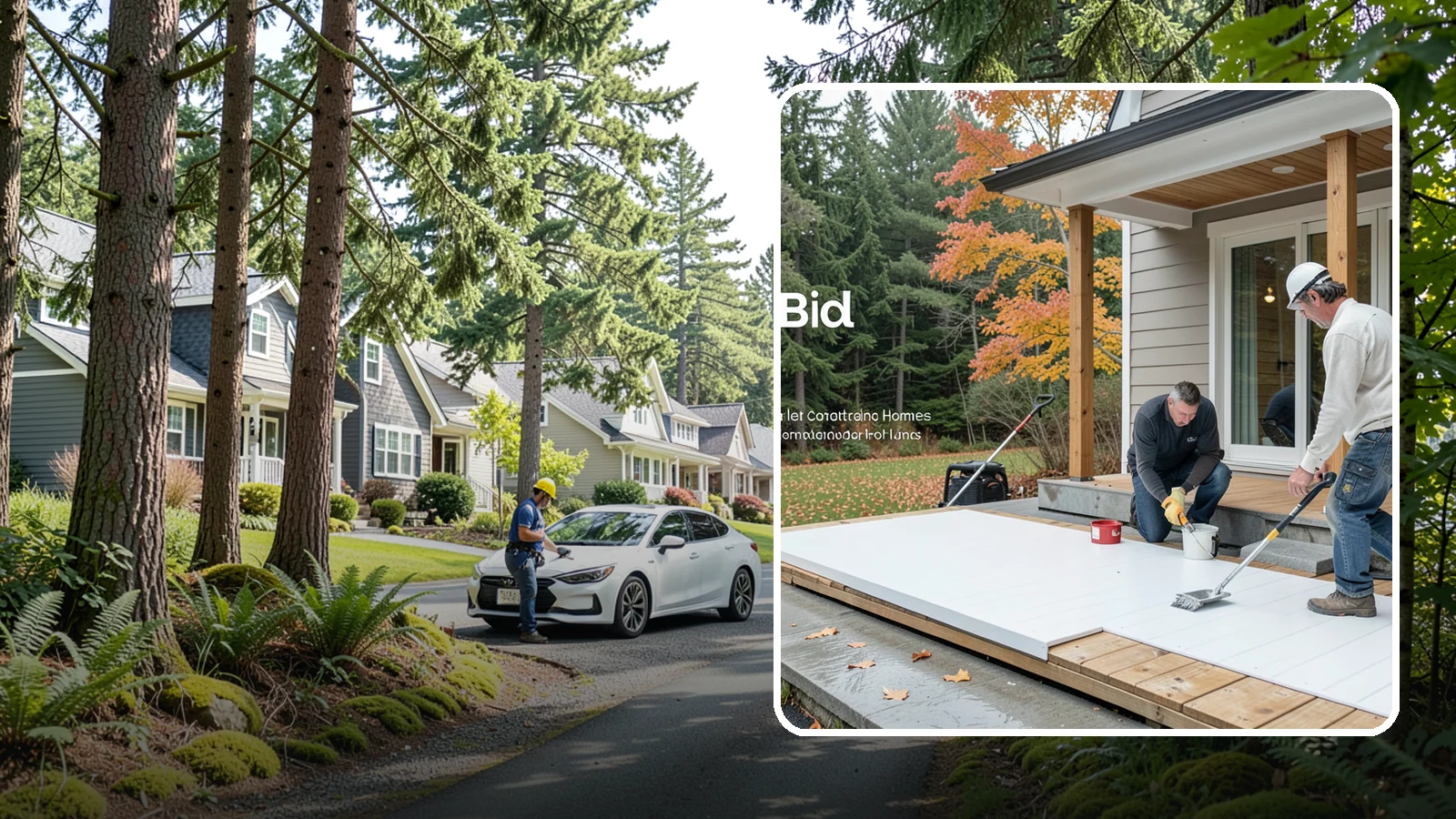 PVC Deck Installation in Normandy Park, King County, WA - Fully synthetic PVC decking that offers the ultimate moisture defense for rainy Puget Sound yards.