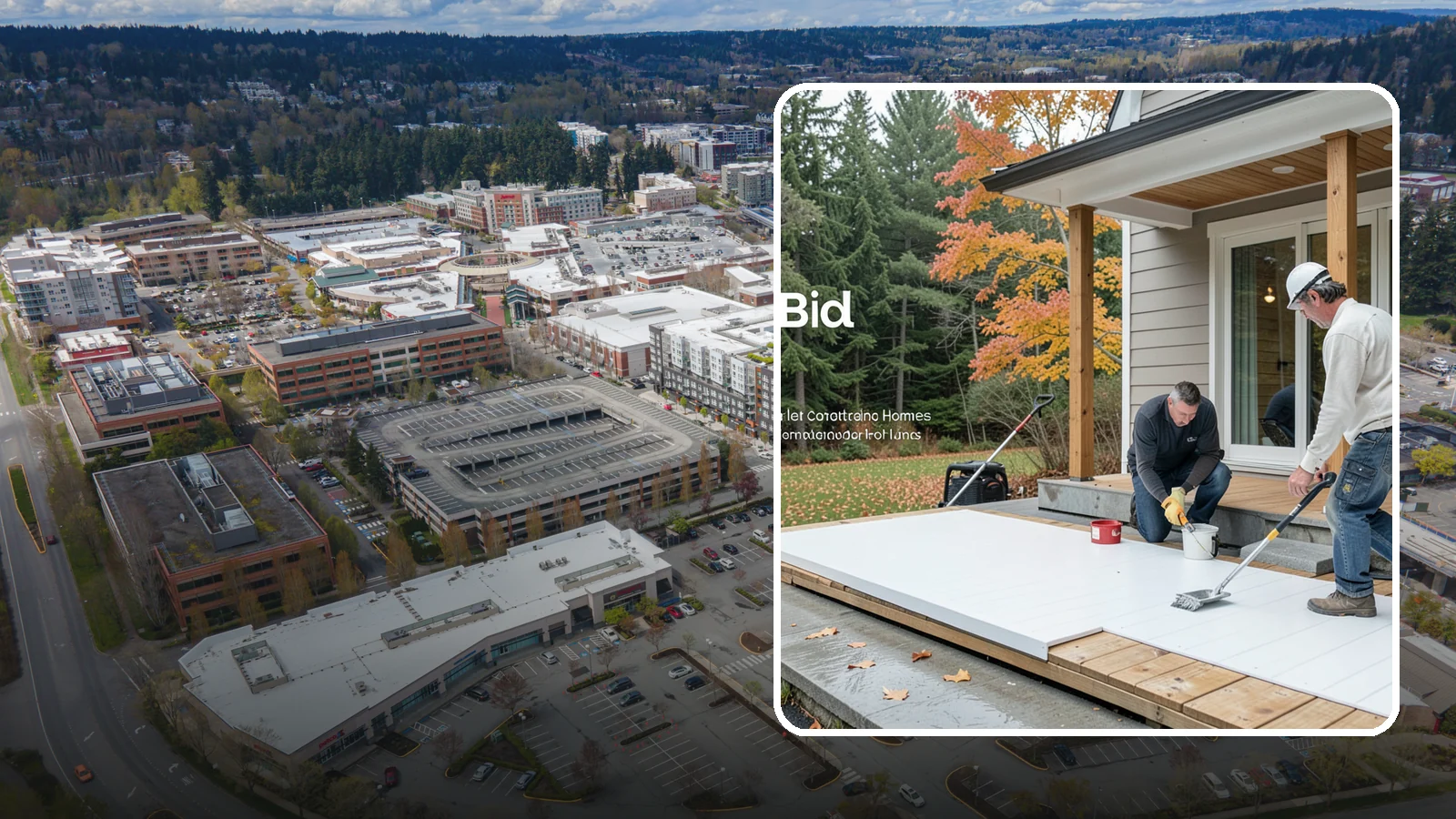 PVC Deck Installation in Redmond, King County, WA - Fully synthetic PVC decking that offers the ultimate moisture defense for rainy Puget Sound yards.