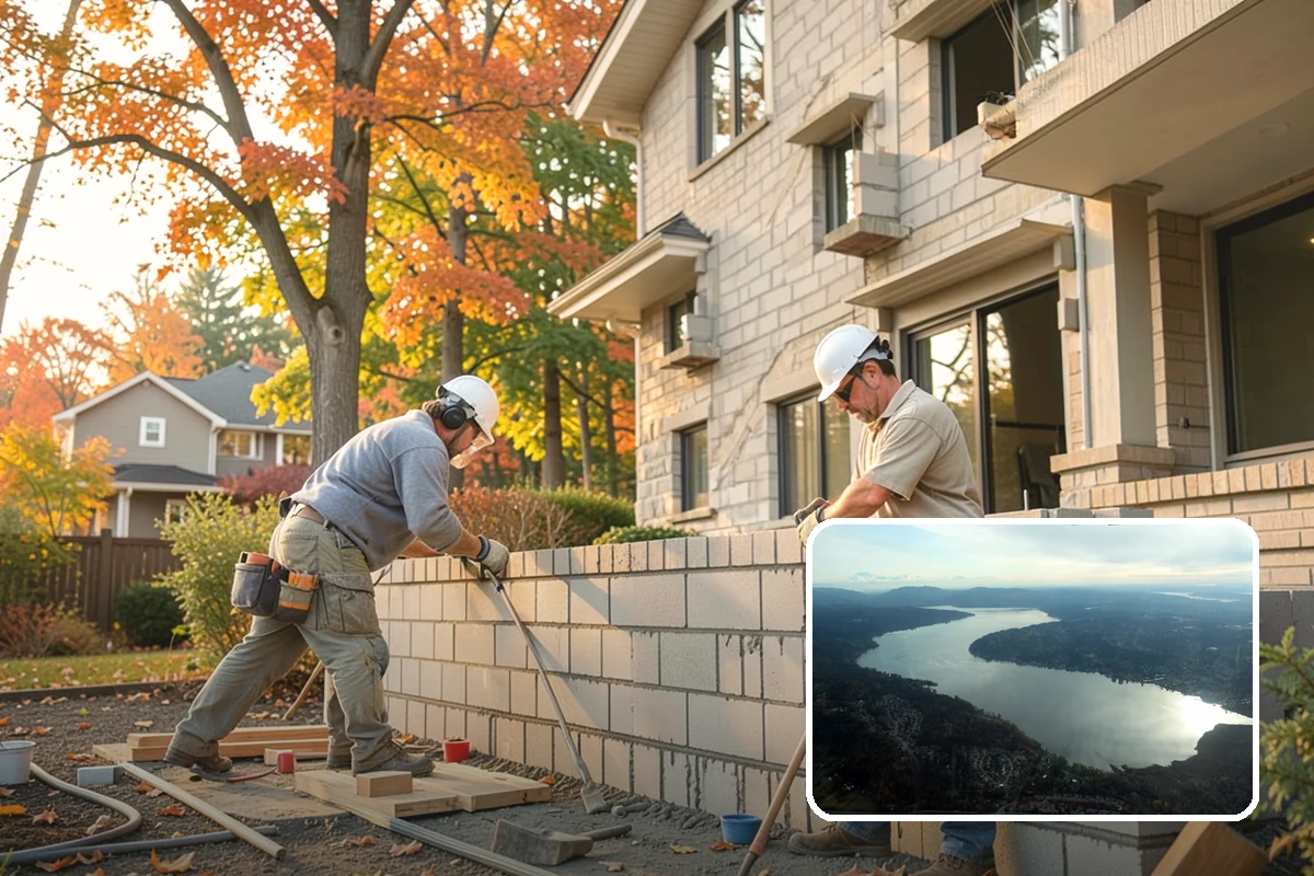 PVC Deck Installation in Sammamish, King County, WA - One hundred percent synthetic core is impervious to rot and moisture