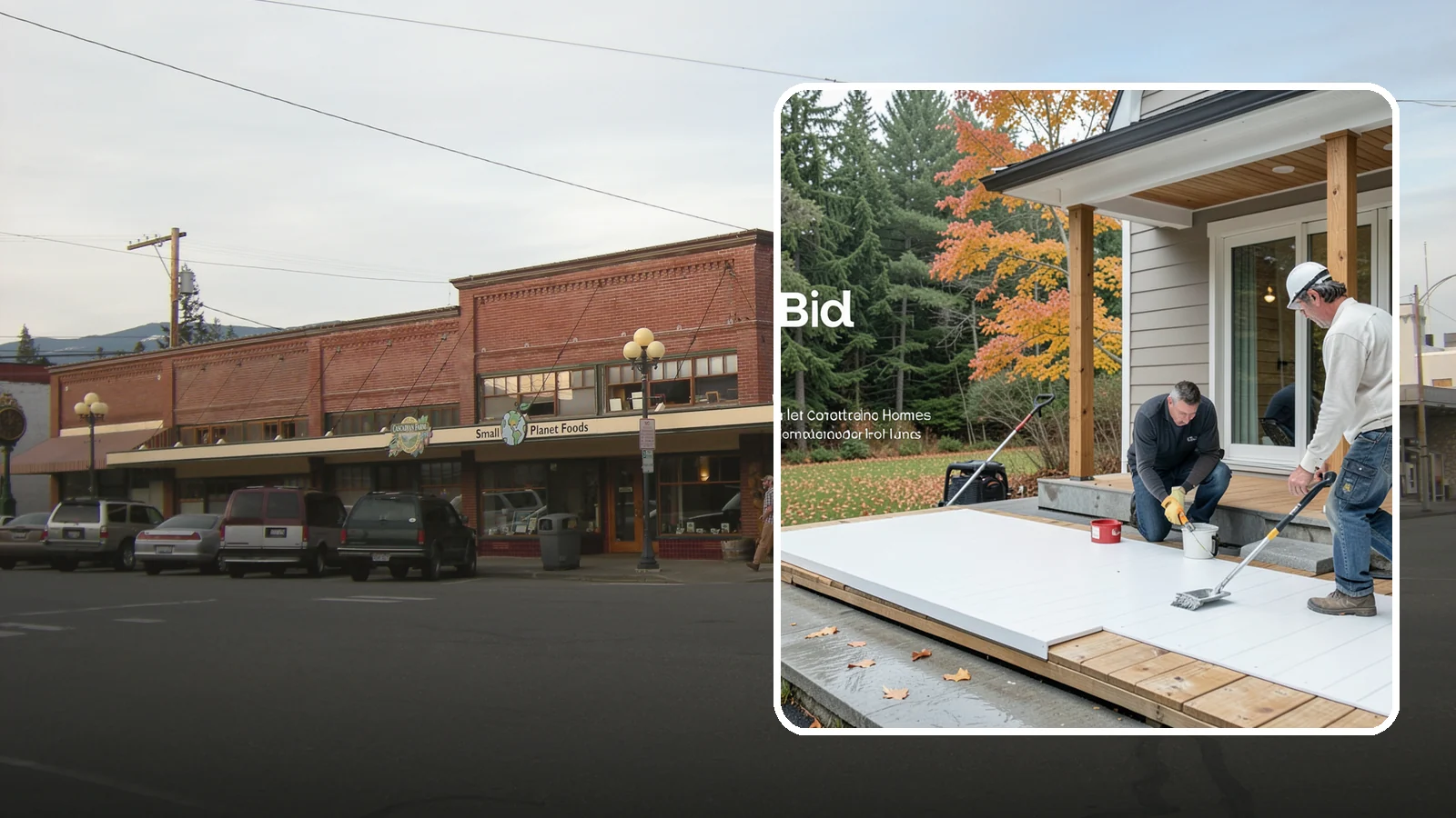 PVC Deck Installation in Sedro-Woolley, Skagit County, WA - Fully synthetic PVC decking that offers the ultimate moisture defense for rainy Puget Sound yards.