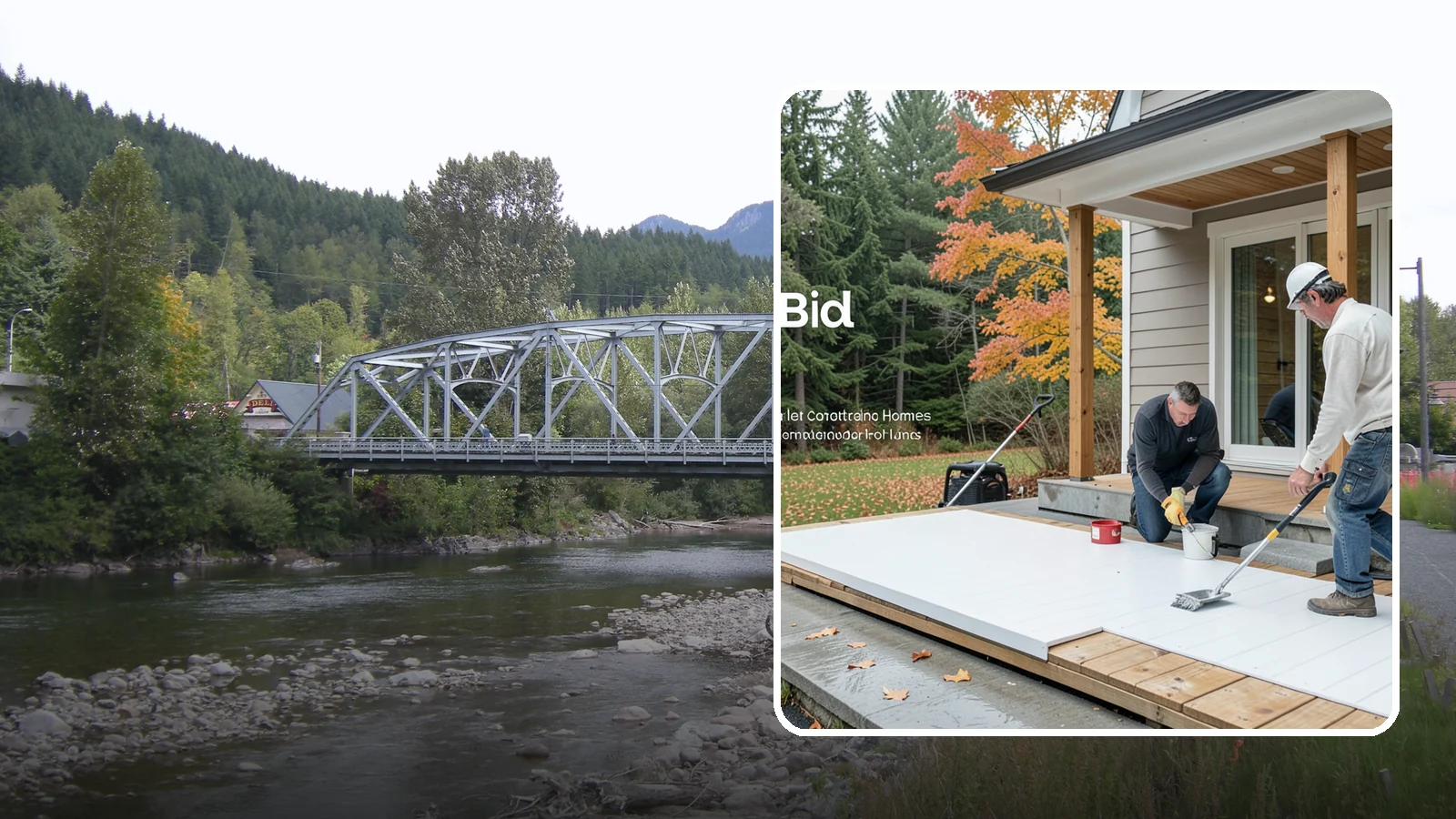 PVC Deck Installation in Skykomish, King County, WA - Fully synthetic PVC decking that offers the ultimate moisture defense for rainy Puget Sound yards.