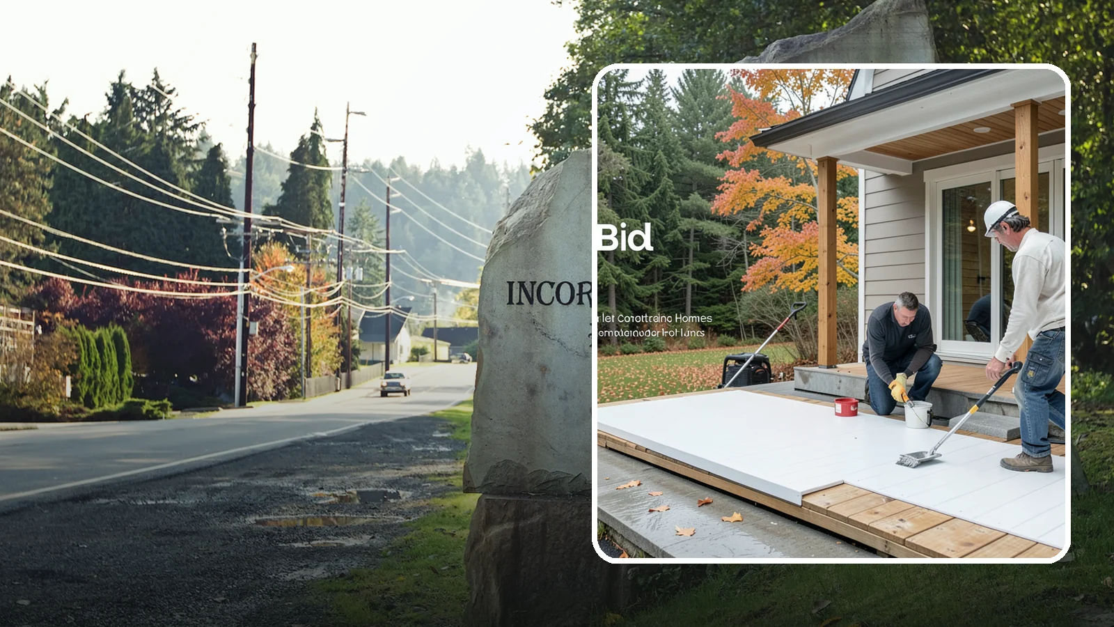 PVC Deck Installation in Wilkeson, Pierce County, WA - Fully synthetic PVC decking that offers the ultimate moisture defense for rainy Puget Sound yards.