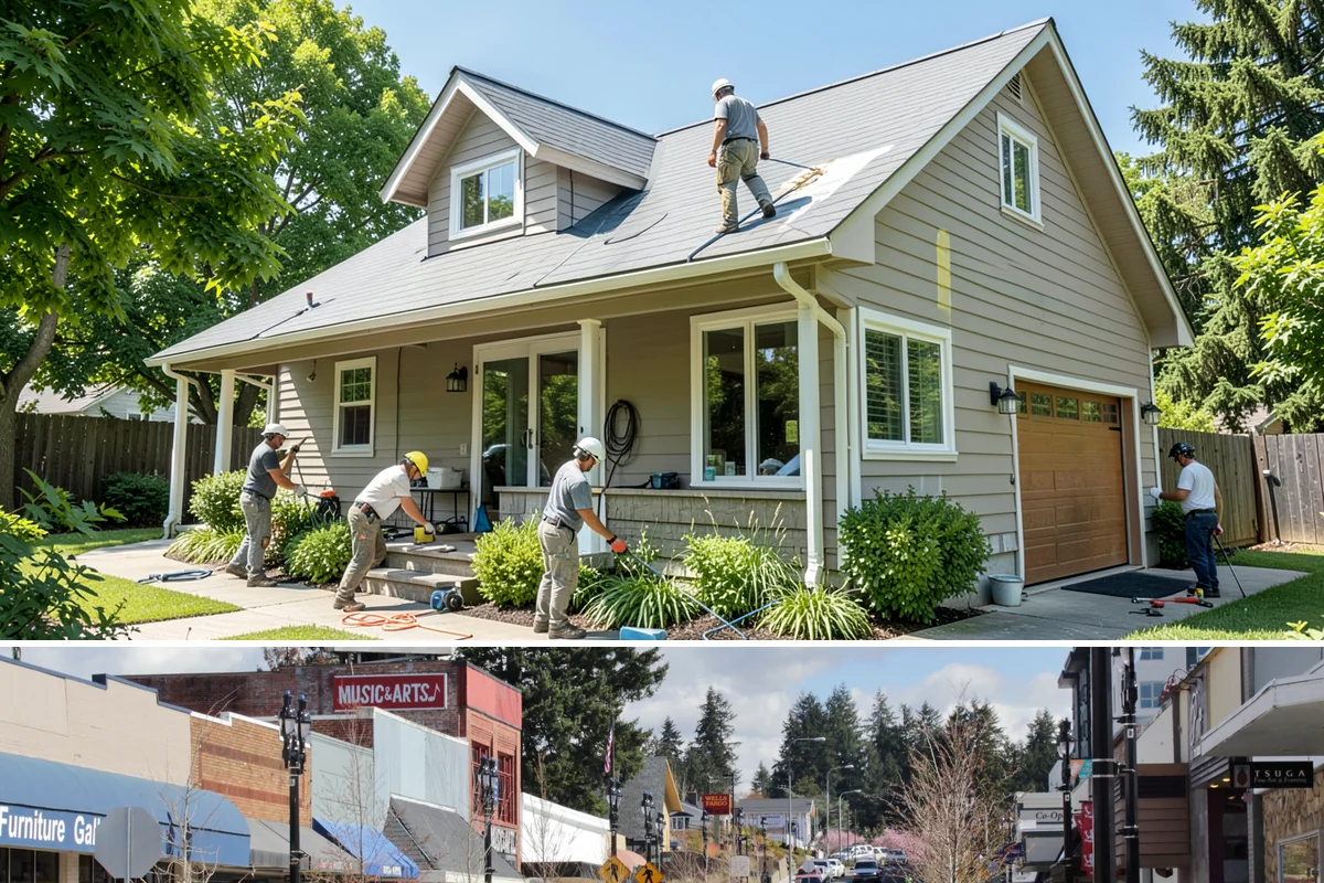 Quartz Countertop Installation in Bothell, King County, WA - Quartz installation is an indoor process available year-round, so PNW rain never delays your kitchen project.