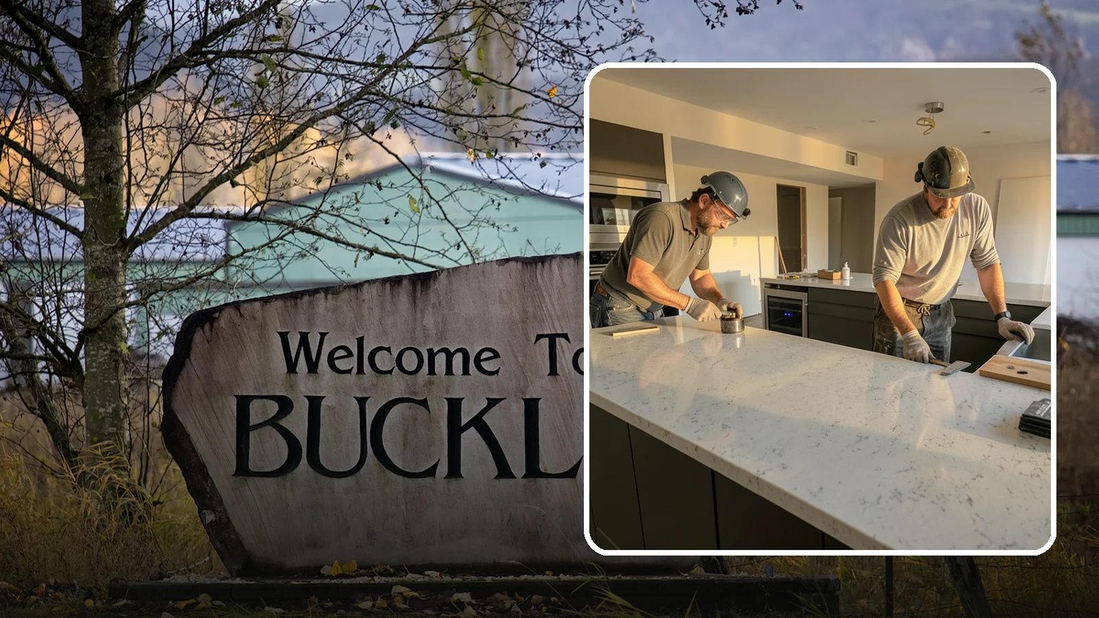Quartz Countertop Installation in Buckley, Pierce County, WA - Durable, low-maintenance quartz countertop installation with consistent patterns and stain-resistant surfaces for busy kitchens.