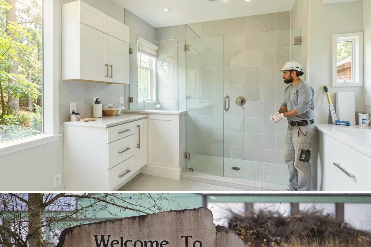 Quartz Countertop Installation in Buckley, Pierce County, WA - Quartz installation is an indoor process available year-round, so PNW rain never delays your kitchen project.