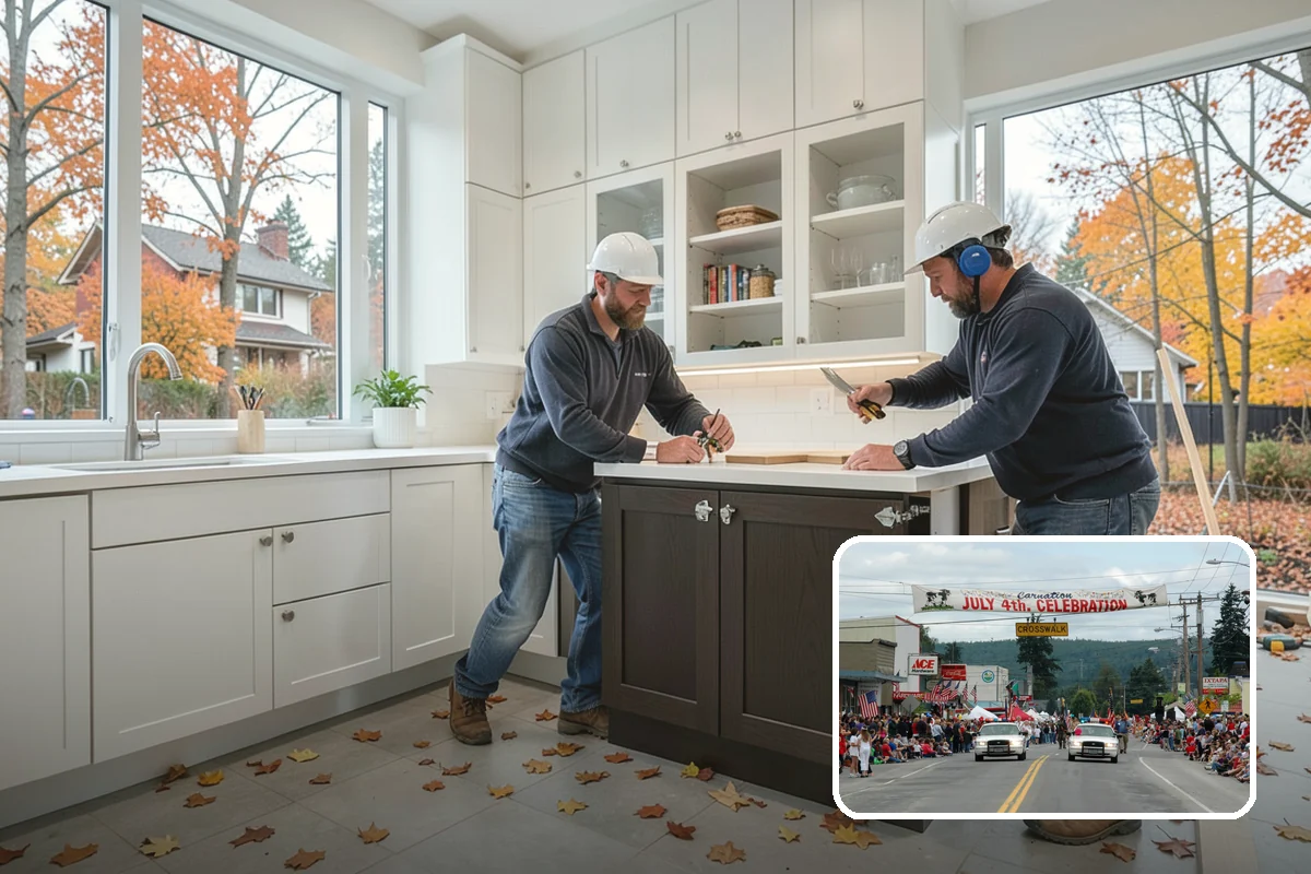Quartz Countertop Installation in Carnation, King County, WA - Nonporous surface that never needs sealing