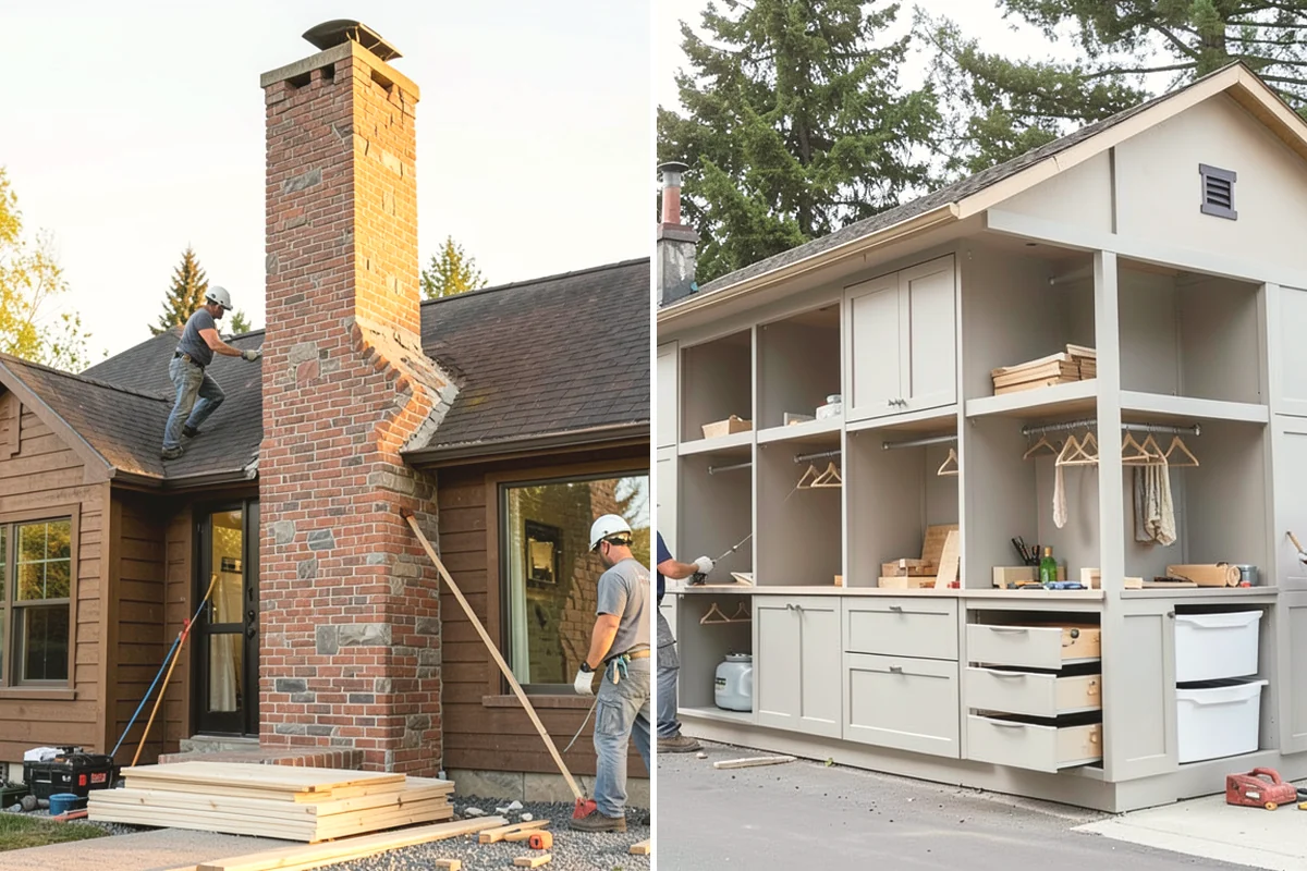 Quartz Countertop Installation in Covington, King County, WA - Template cabinets after they are installed and level