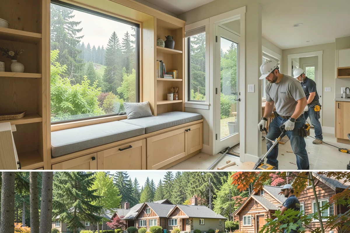 Quartz Countertop Installation in Edgewood, Pierce County, WA - Quartz installation is an indoor process available year-round, so PNW rain never delays your kitchen project.