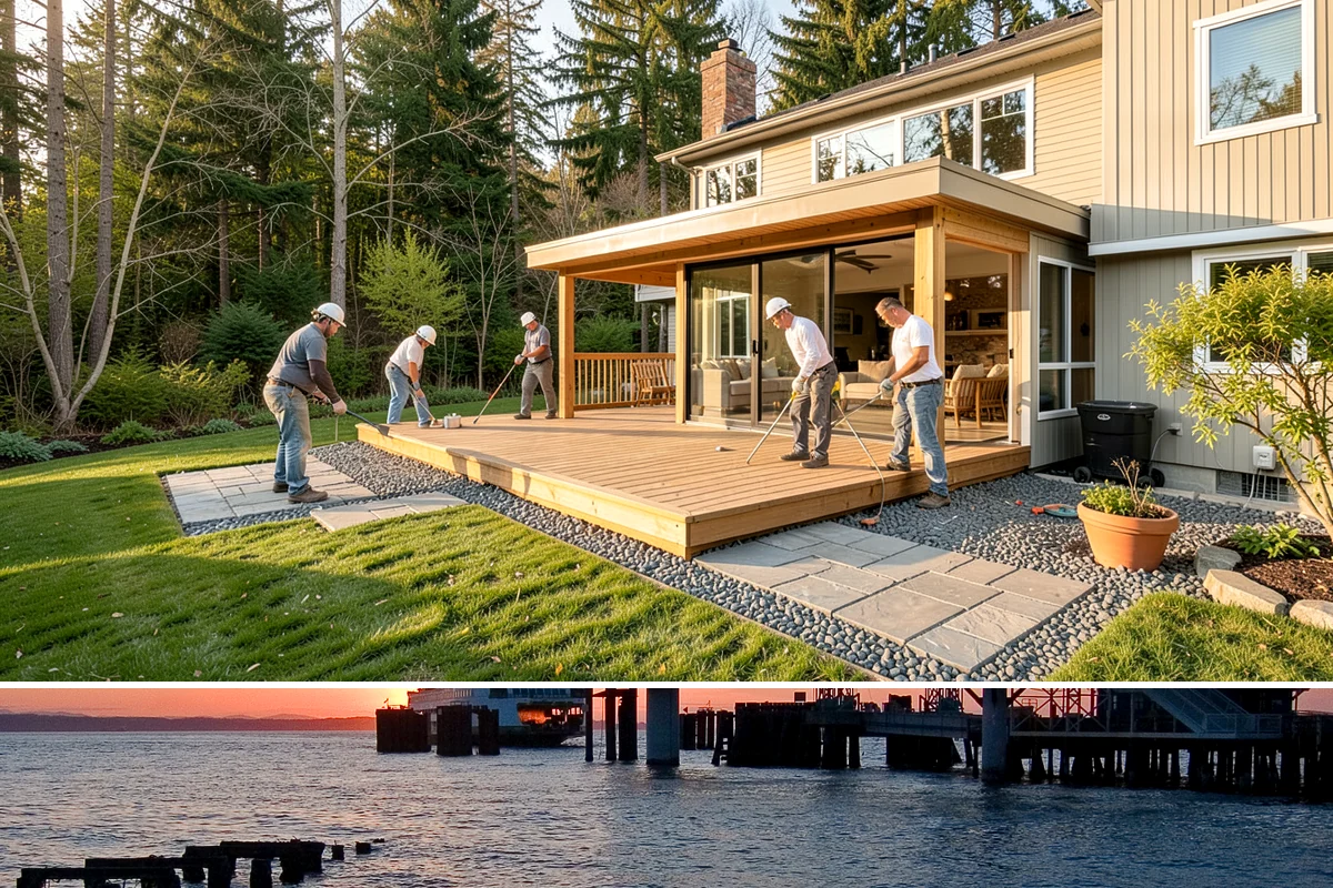 Quartz Countertop Installation in Edmonds, Snohomish County, WA - Quartz installation is an indoor process available year-round, so PNW rain never delays your kitchen project.