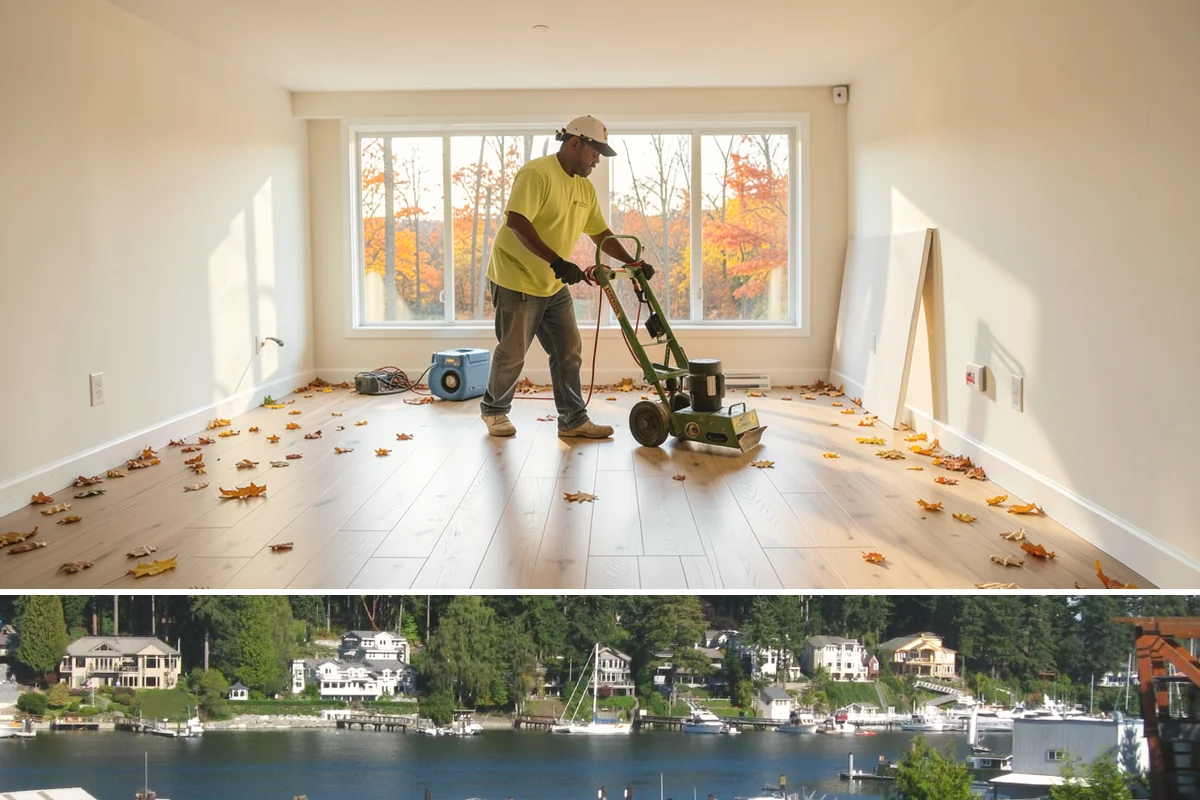 Quartz Countertop Installation in Gig Harbor, Pierce County, WA - Quartz installation is an indoor process available year-round, so PNW rain never delays your kitchen project.