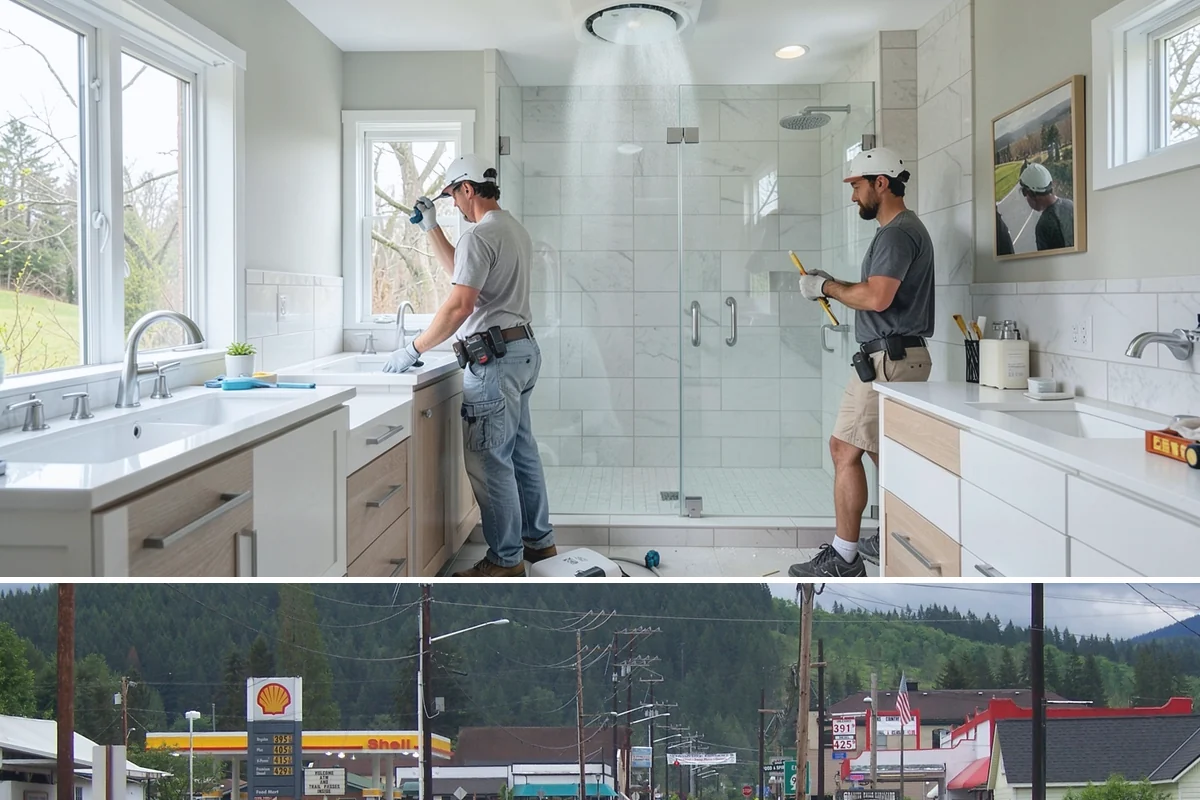 Quartz Countertop Installation in Granite Falls, Snohomish County, WA - Quartz installation is an indoor process available year-round, so PNW rain never delays your kitchen project.