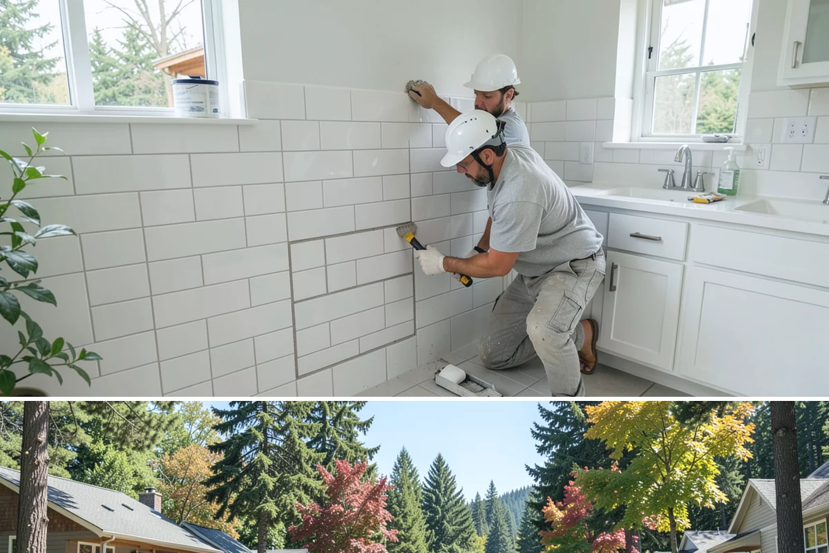 Quartz Countertop Installation in Orting, Pierce County, WA - Quartz installation is an indoor process available year-round, so PNW rain never delays your kitchen project.