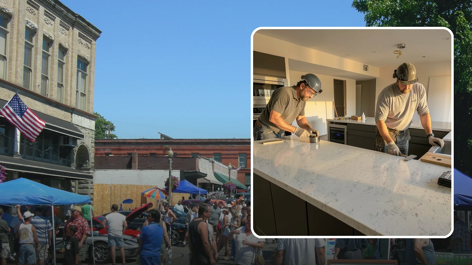 Quartz Countertop Installation in Snohomish, Snohomish County, WA - Durable, low-maintenance quartz countertop installation with consistent patterns and stain-resistant surfaces for busy kitchens.