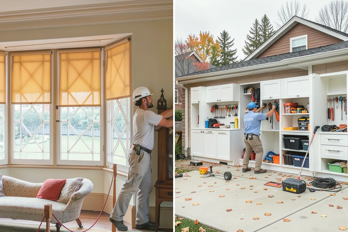 Quartz Countertop Installation in Yarrow Point, King County, WA - Template cabinets after they are installed and level