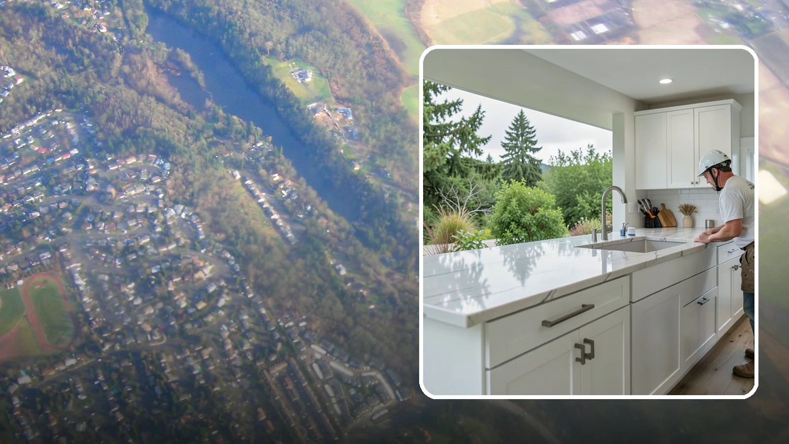 Quartzite Countertop Installation in Algona, King County, WA - Hard-wearing quartzite countertop installation that pairs natural stone beauty with exceptional scratch resistance.