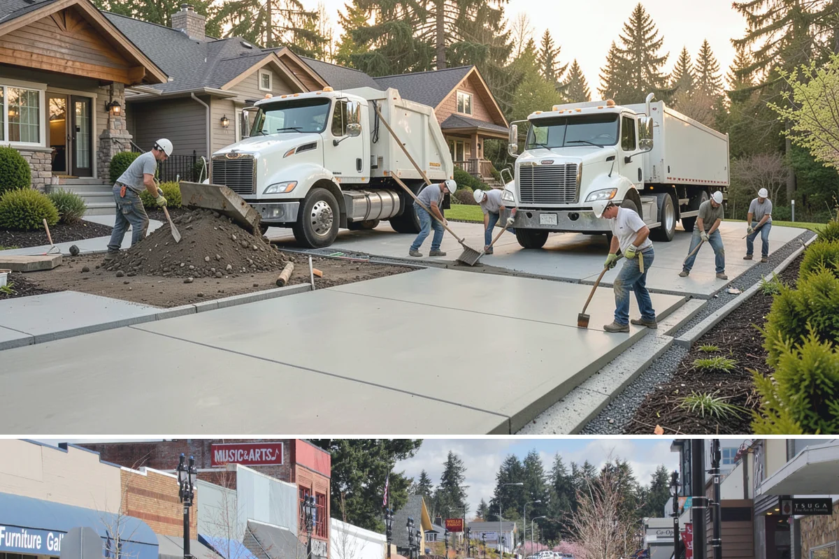 Quartzite Countertop Installation in Bothell, King County, WA - Quartzite installs indoors any time of year, unaffected by Western Washington's wet season.