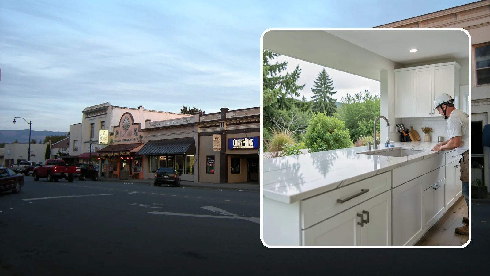 Quartzite Countertop Installation in Burlington, Skagit County, WA - Hard-wearing quartzite countertop installation that pairs natural stone beauty with exceptional scratch resistance.