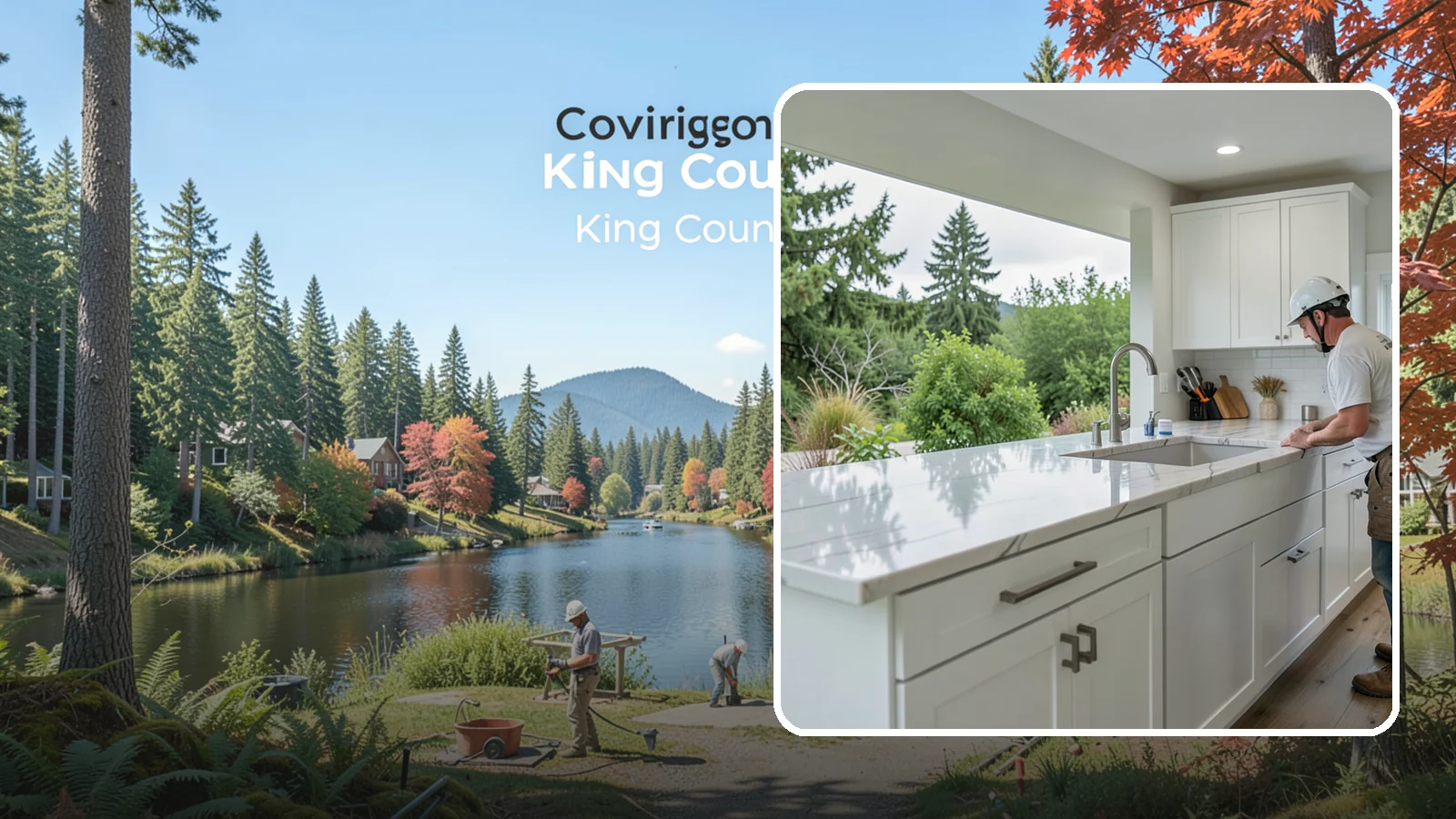 Quartzite Countertop Installation in Covington, King County, WA - Hard-wearing quartzite countertop installation that pairs natural stone beauty with exceptional scratch resistance.